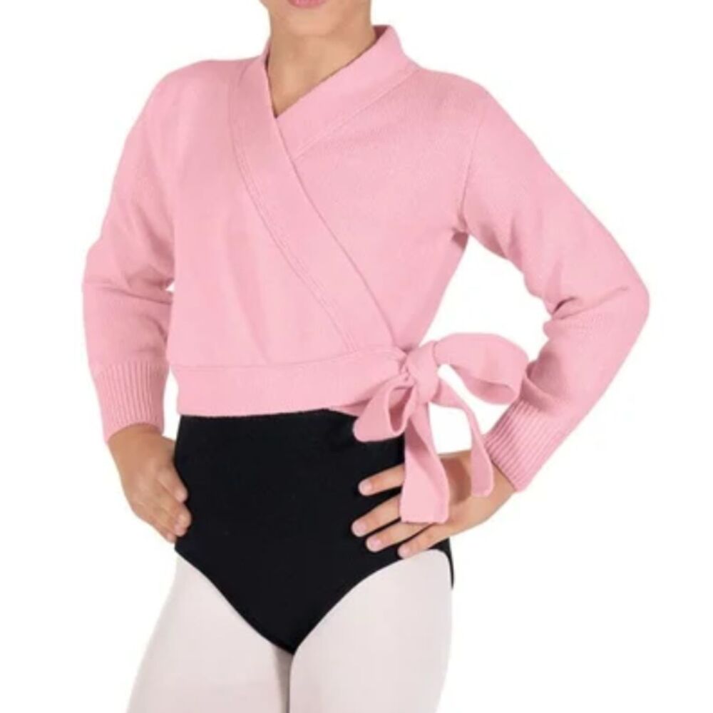 Eurotard Soft Knit Ballet Wrap Sweater — Child Small